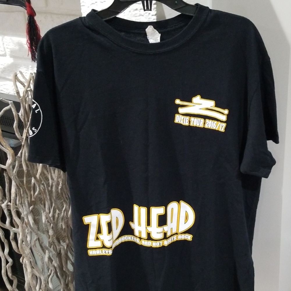 Zed Head 2016 Dixie Tour 2 Sided Shirt Size L